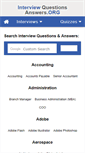 Mobile Screenshot of interviewquestionsanswers.org